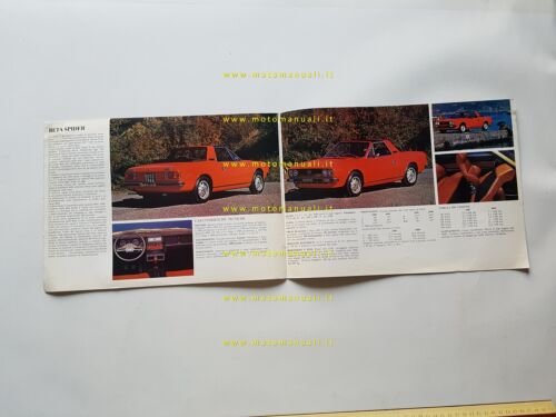 Lancia Beta Berlina 2a Serie- Coupè- Spider - Montecarlo 1975 …