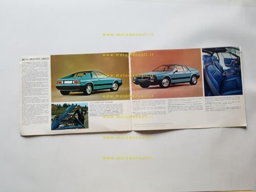 Lancia Beta Berlina 2a Serie- Coupè- Spider - Montecarlo 1975 …