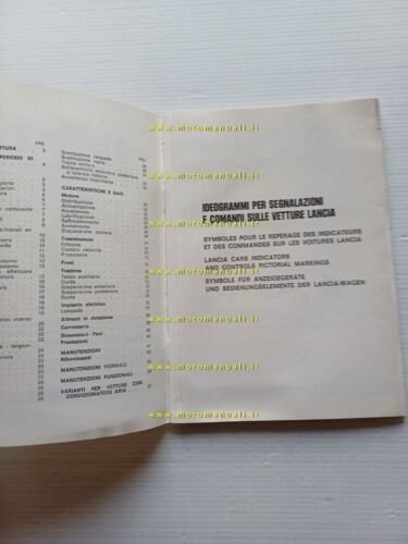 Lancia Beta Coup 1300 1976 manuale uso manutenzione libretto originale