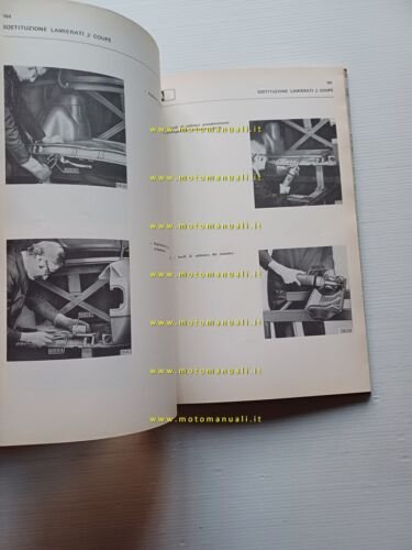Lancia Beta Coup 1976 manuale officina riparazione carrozzeria originale