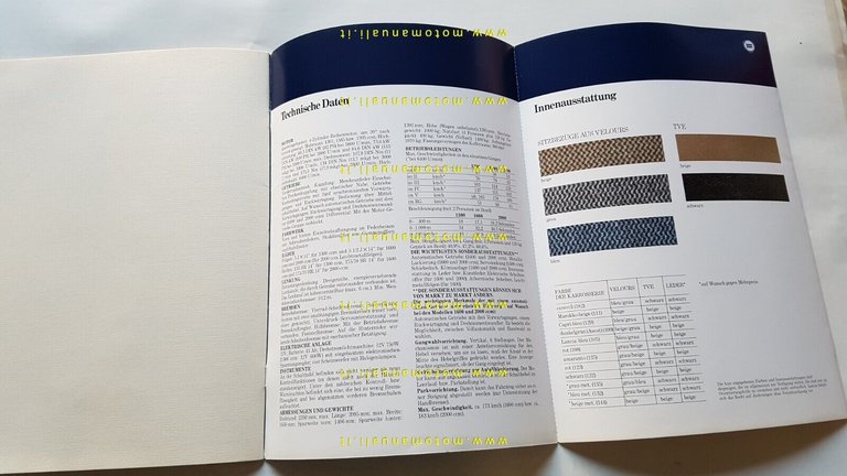 Lancia Beta coupè 1.3 1.6 2.0 depliant TEDESCO originale Deutsch