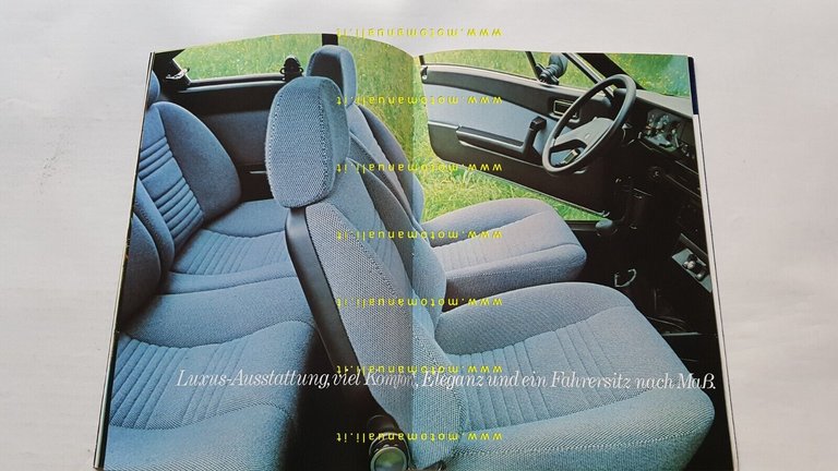 Lancia Beta coupè 1.3 1.6 2.0 depliant TEDESCO originale Deutsch