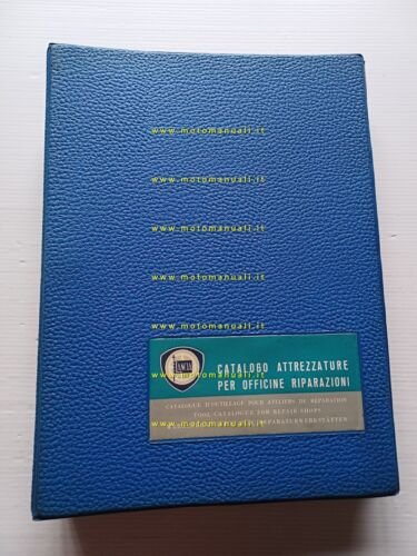 Lancia catalogo attrezzi speciali per officina 1971 auto-autocarri originale