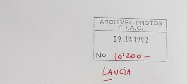 Lancia Delta HF Integrale 1992 foto originale da cartella stampa …