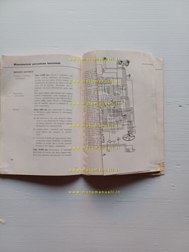 Lancia Esadelta 1963 autocarro manuale uso manutenzione libretto originale