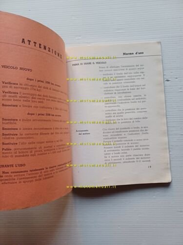 Lancia Esatau B 1960 autocarro manuale uso manutenzione libretto originale