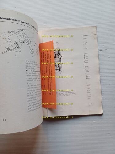 Lancia Esatau B 1960 autocarro manuale uso manutenzione libretto originale