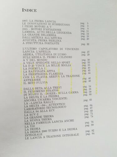 Lancia Filosofia dell'Innovazione 1992 depliant originale italiano auto brochure