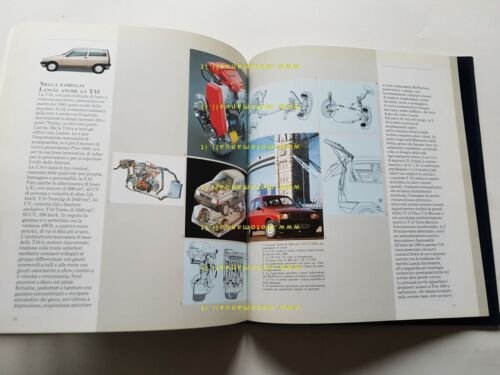 Lancia Filosofia dell'Innovazione 1992 depliant originale italiano auto brochure
