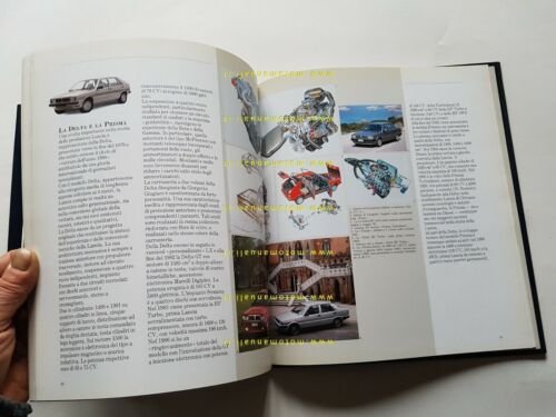 Lancia Filosofia dell'Innovazione 1992 depliant originale italiano auto brochure