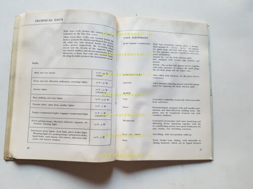 Lancia Flavia 2000 Coupè 1a serie 1969 manuale uso manutenzione …