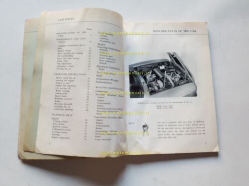 Lancia Flavia 2000 Coupè 1a serie 1969 manuale uso manutenzione …