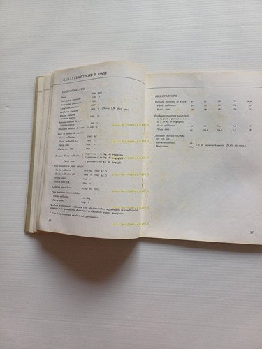 Lancia Flavia Berlina 1.8 - 2.0 1970 manuale uso manutenzione …
