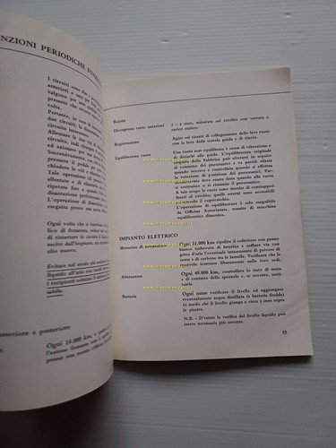 Lancia Flavia Berlina 1.8 - Iniezione 1969 manuale uso manutenzione …