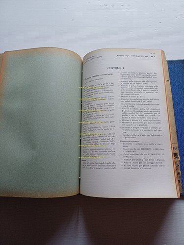 Lancia Flavia Berlina-Coupè 1970 manuale officina riparazione italiano originale