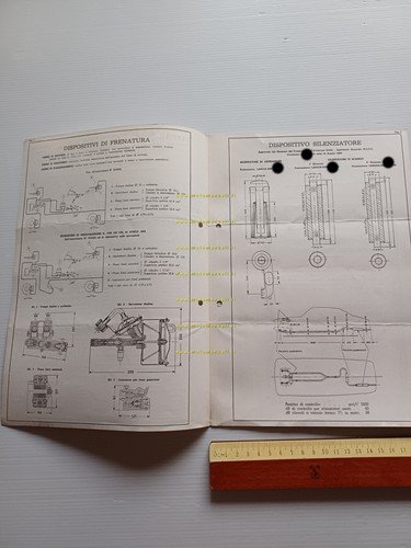 Lancia Flavia Coupè 1963-68 scheda omologazione DGM Motorizzazione Facsimile