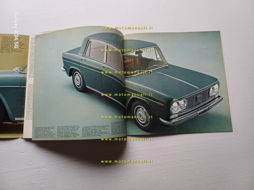 Lancia Fulvia 1.3 berlina 1971 depliant originale multilingua