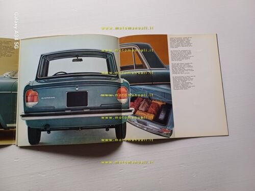 Lancia Fulvia 1.3 berlina 1971 depliant originale multilingua