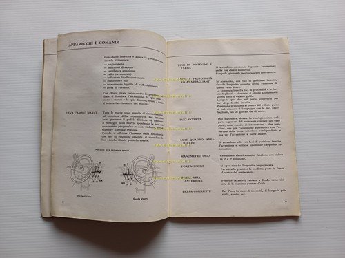Lancia Fulvia 2C Berlina 1965 manuale uso libretto manutenzione originale