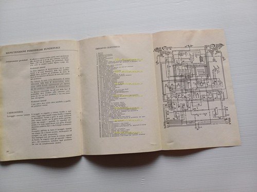 Lancia Fulvia 2C Berlina 1965 manuale uso libretto manutenzione originale