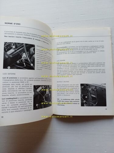 Lancia Fulvia Berlina 2a Serie 1971 manuale uso manutenzione libretto …