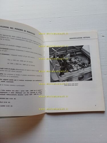 Lancia Fulvia Berlina 2a Serie 1971 manuale uso manutenzione libretto …