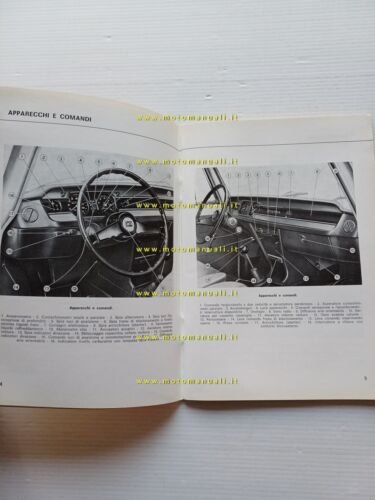 Lancia Fulvia Berlina 2a Serie 1971 manuale uso manutenzione libretto …
