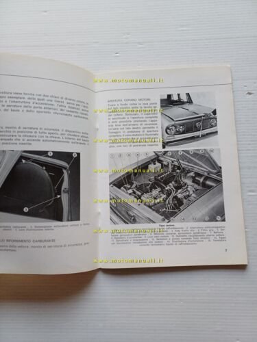 Lancia Fulvia Berlina 2a Serie 1971 manuale uso manutenzione libretto …