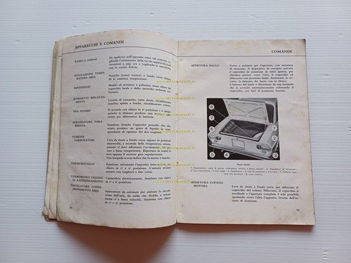 Lancia Fulvia Coupè 1965 manuale uso manutenzione libretto istruzioni originale