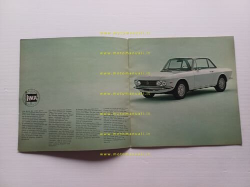 Lancia Fulvia Coup 1971 depliant originale italiano