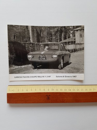 Lancia Fulvia Coupè Rallye 1.3 HF 1973 foto cartella stampa …