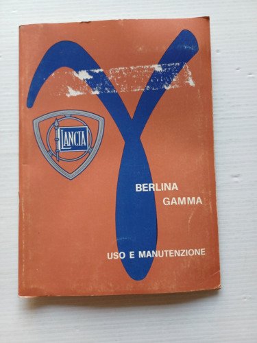 Lancia Gamma Berlina 1976 manuale uso manutenzione italiano originale