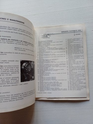 Lancia Gamma Berlina 1976 manuale uso manutenzione italiano originale