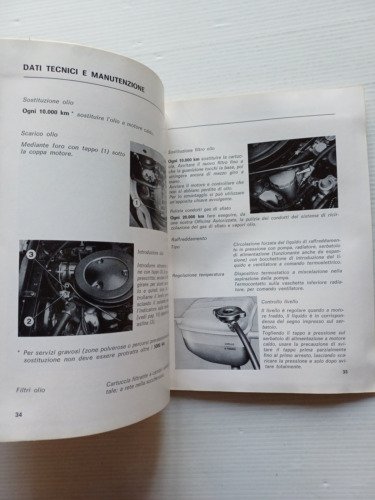 Lancia Gamma Berlina 1976 manuale uso manutenzione italiano originale