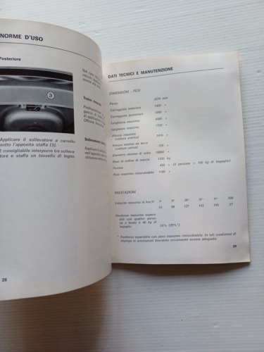 Lancia Gamma Berlina 1976 manuale uso manutenzione italiano originale