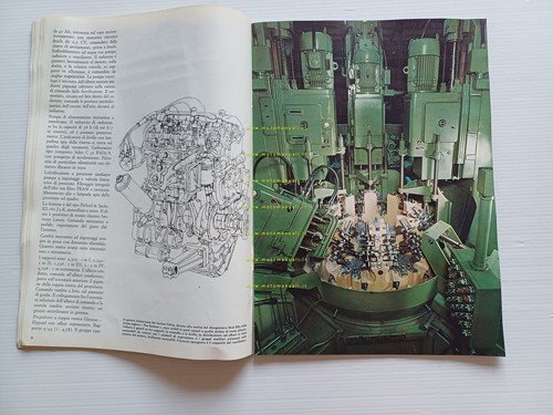 Lancia straordinario Fulvia rivista aziendale n.10 1963 supplemento originale