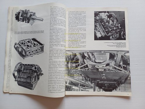 Lancia straordinario Fulvia rivista aziendale n.10 1963 supplemento originale