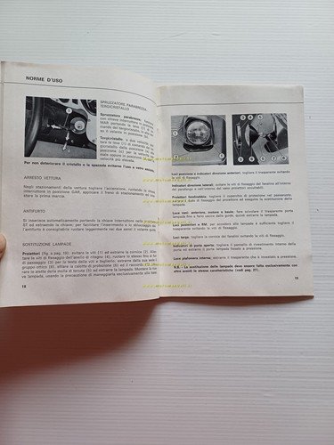 Lancia Stratos HF 1974 manuale uso manutenzione libretto italiano originale