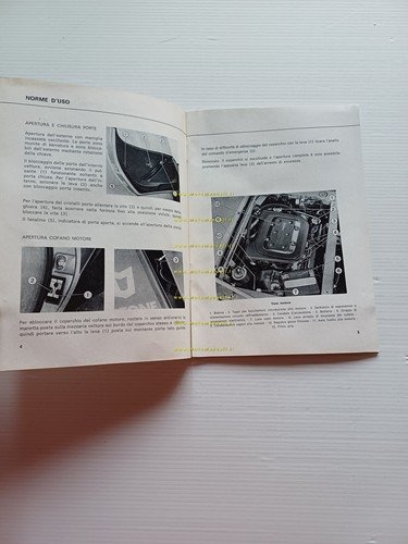 Lancia Stratos HF 1974 manuale uso manutenzione libretto italiano originale