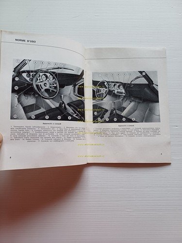 Lancia Stratos HF 1974 manuale uso manutenzione libretto italiano originale