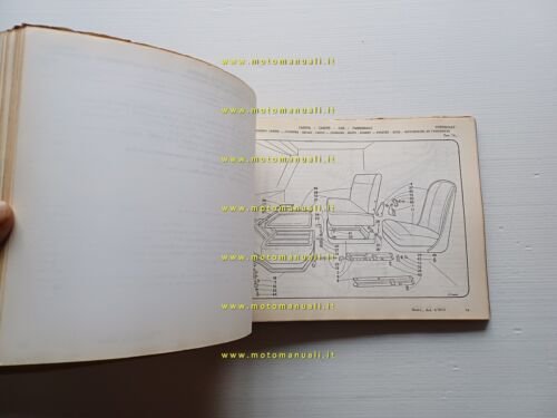 Lancia Superjolly 1964-67 catalogo ricambi originale