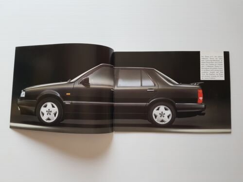 Lancia Thema 8.32 1989 depliant originale testo tedesco