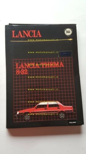 Lancia Thema Ferrari 8.32 9.1986 CARTELLA STAMPA italiano originale NO …