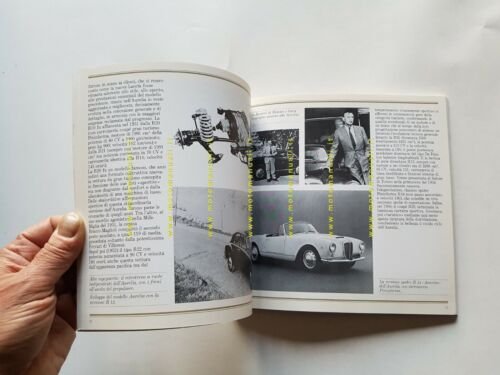 Lancia una Storia leggenda realtà 1906-1986 pubblicazione Lancia originale 1986