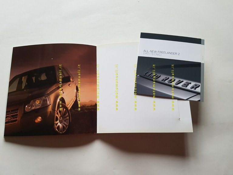 Land Rover Freelander 2 2006 cartella stampa originale italiano press …