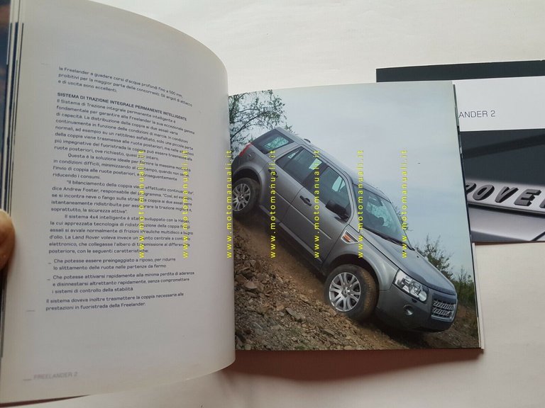 Land Rover Freelander 2 2006 cartella stampa originale italiano press …