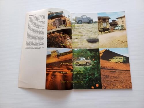 Land Rover modelli anni '70 depliant originale italiano auto epoca