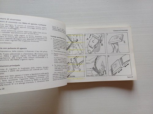 Land Rover Serie III 1972 manuale uso manutenzione libretto originale …
