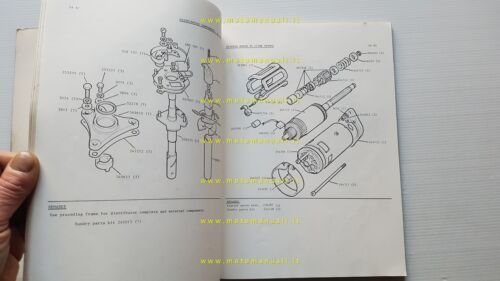 Land Rover Series III SUPPLEMENTO catalogo ricambi 1972 originale