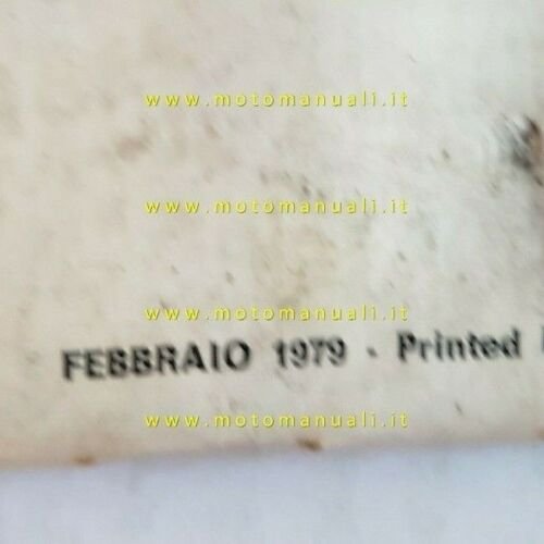 Laverda 1000-1200 1979 manuale uso originale moto ITALIANO owner's manual
